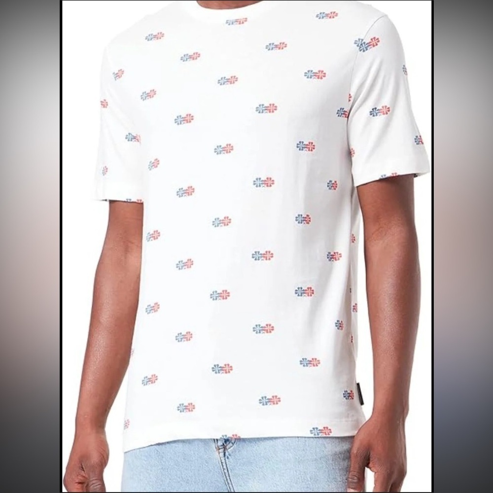 SCOTCH & SODA - Organic Cotton Crew-Neck T-Shirt Size medium